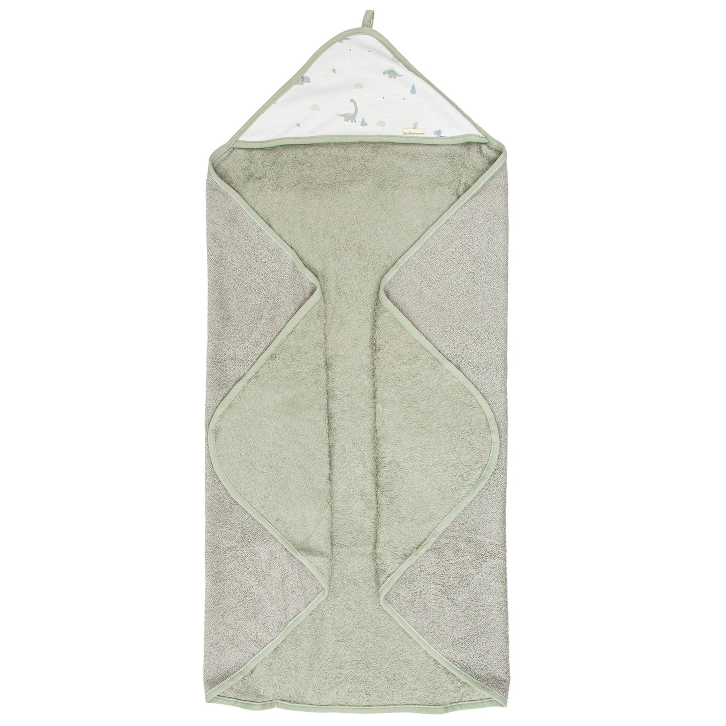 Capa de baño bebé Trex Verde 100X100