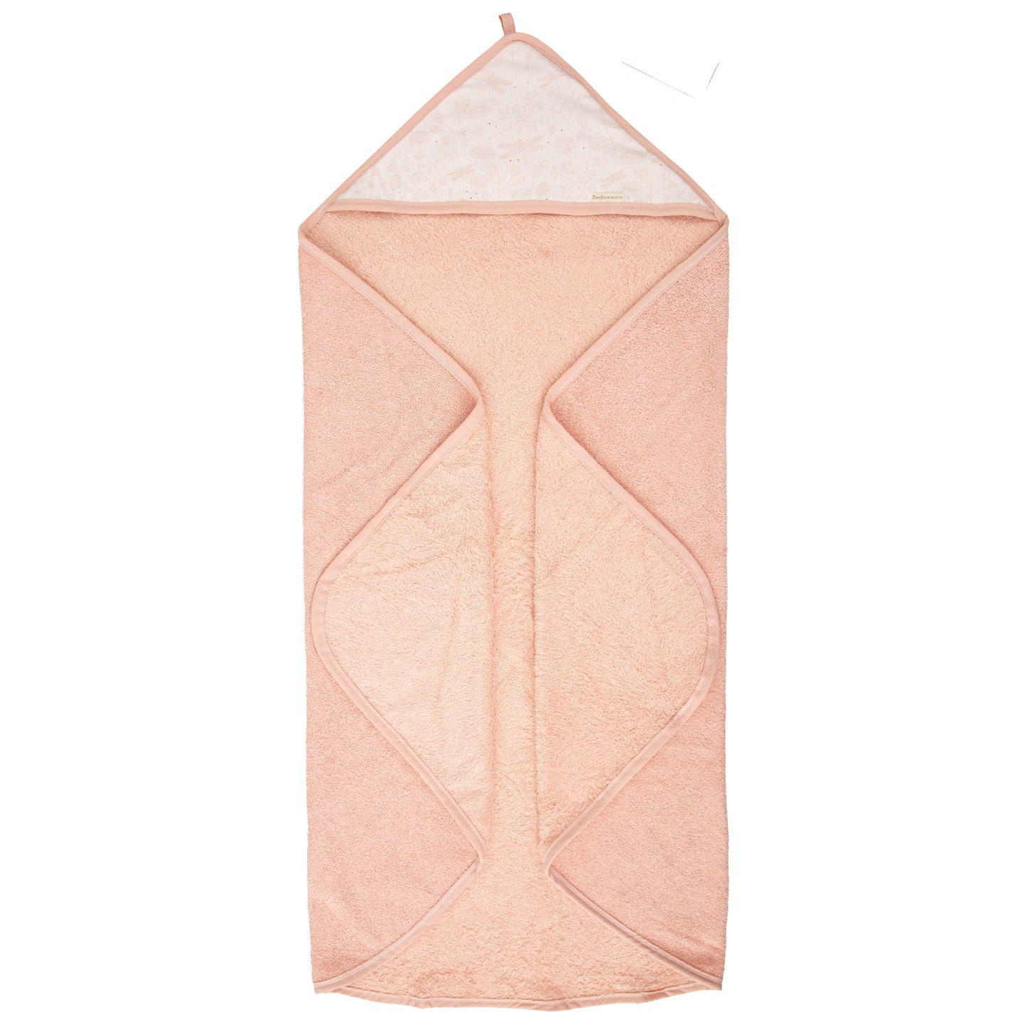 Capa de baño bebé Dafne Rosa Empolvado 100X100