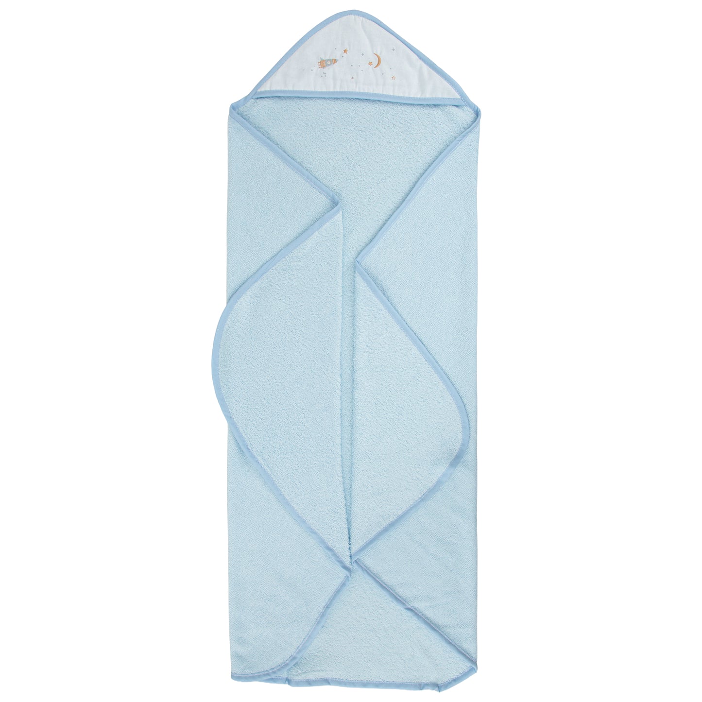 Capa de baño bebé Orbit Azul 100X100