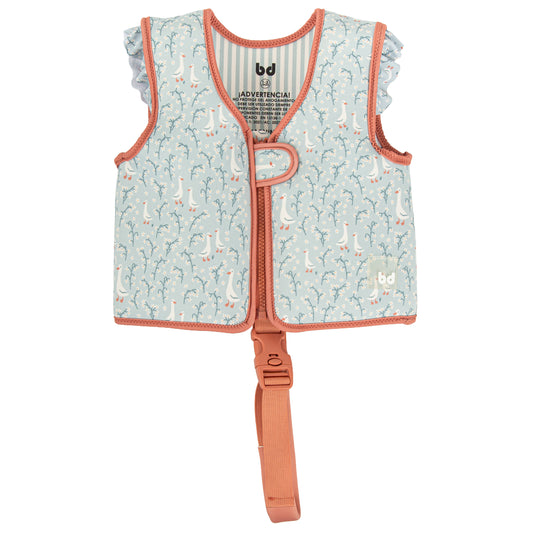Chaleco flotador Guss Blanco Verde 3-6a