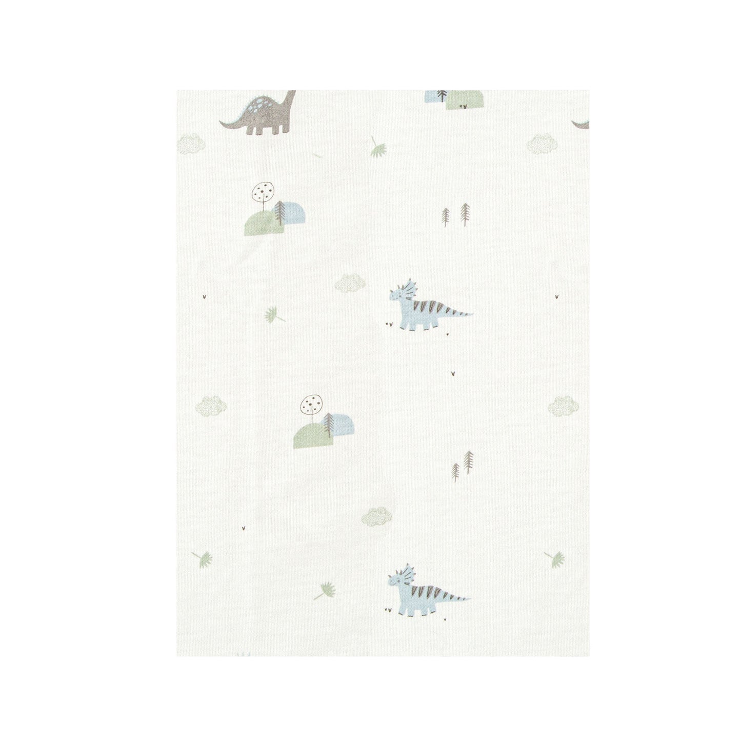 Sabana bajera punto Trex Blanco Verde Cuna (60x120)