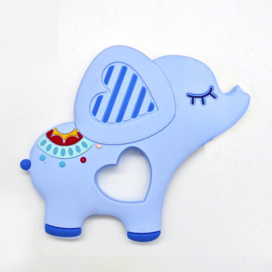 Mordedor de silicona elefante azul Gamberritos