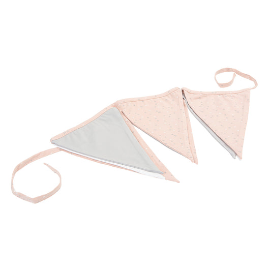 Guirnalda decorativa banderines Planet Rosa 220 2