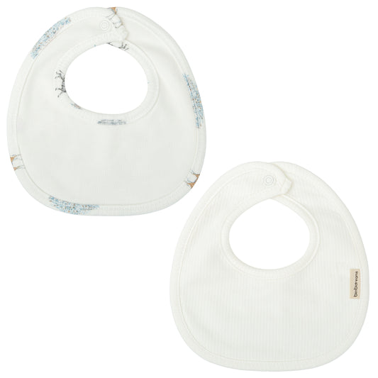 Babero pack 2 Tanzania Blanco 19x19