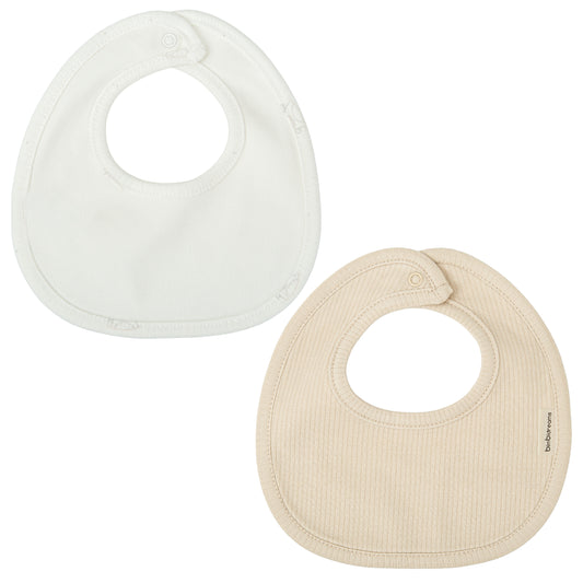 Babero pack 2 Toy Blanco Lino 19x19