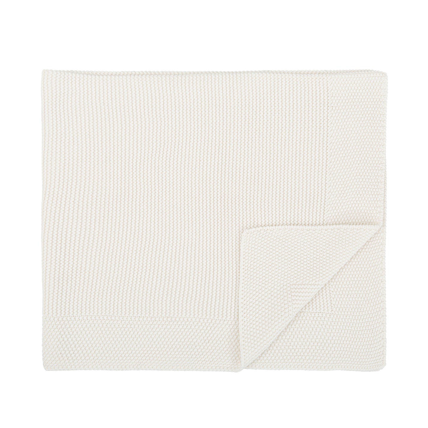 Toquilla Tricot 100% Algodon Basics Blanco 75x90