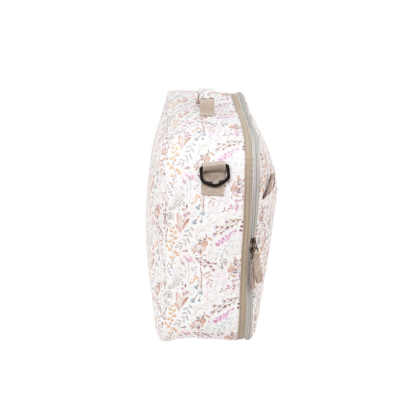 Maleta con cambiador Niza Blanco Lila 45x36x16 - 50x38