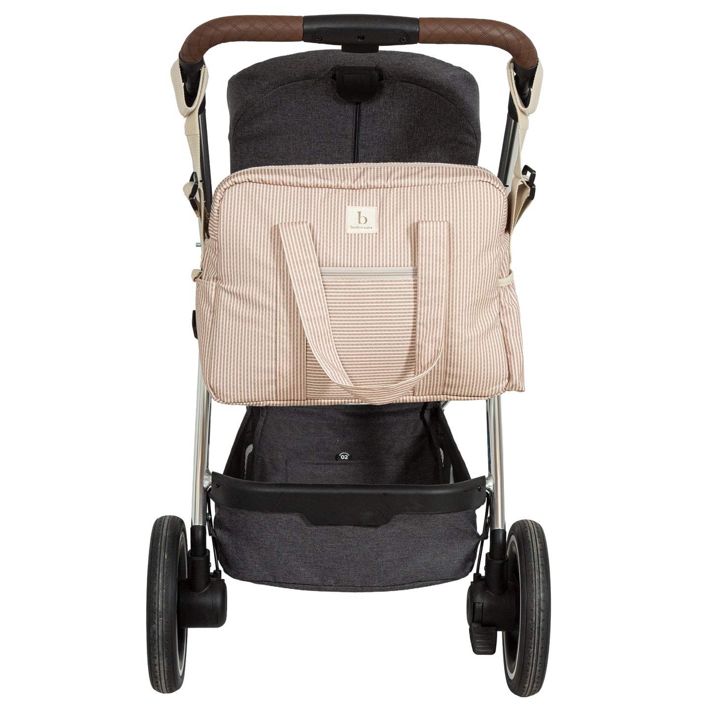 Bolso maternal Veneto Blanco Terracota 40x34x18*