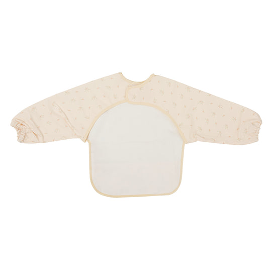 Babero blw con mangas Dalia Rosa Empolvado 25x30