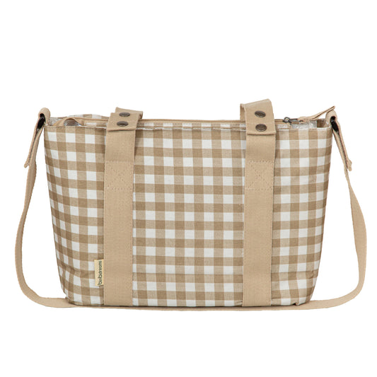 Crossbody con cambiador Vichi Blanco Lino 37x24x13 - 52x32