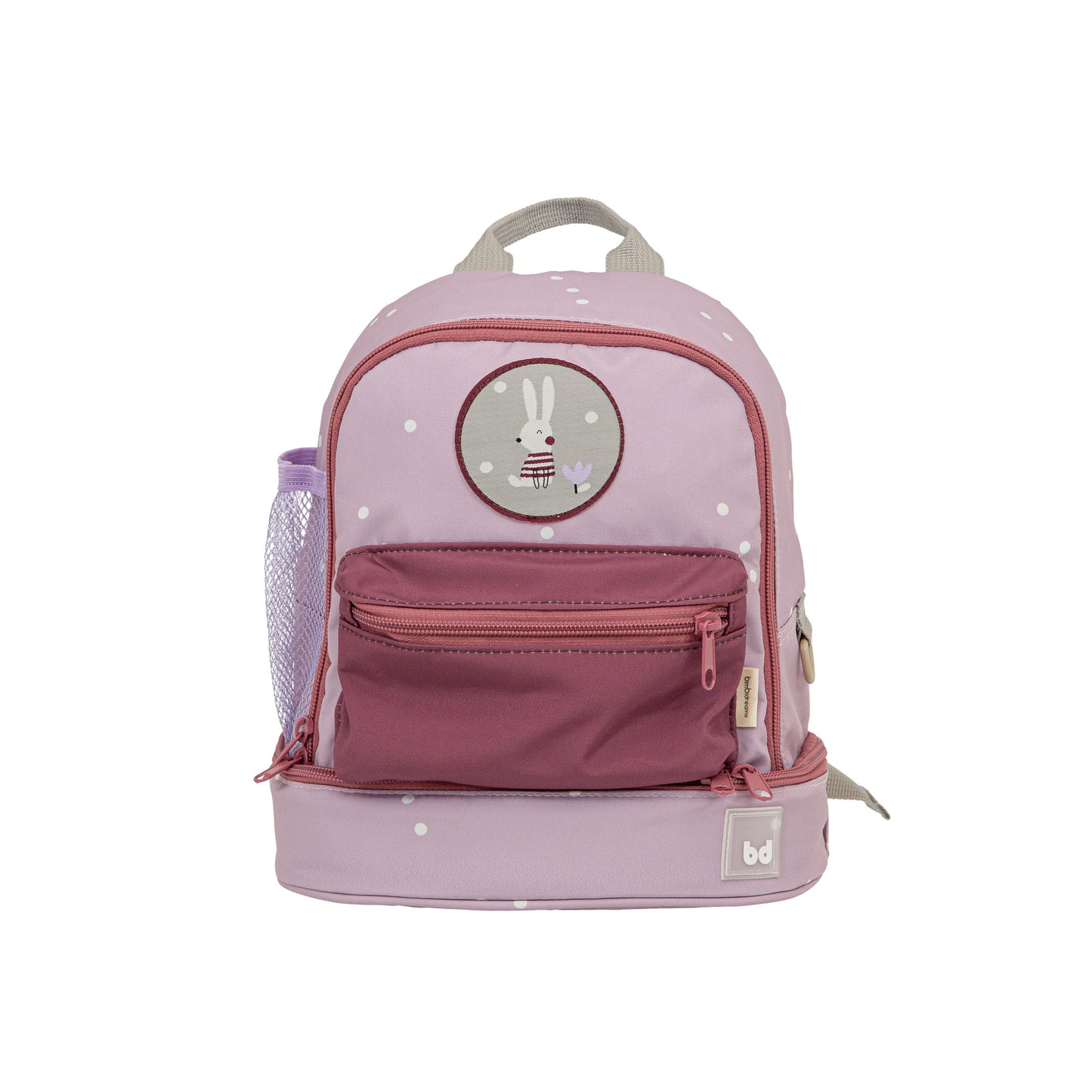 Mochila infantil mini Rabbits Lila 25x25x15