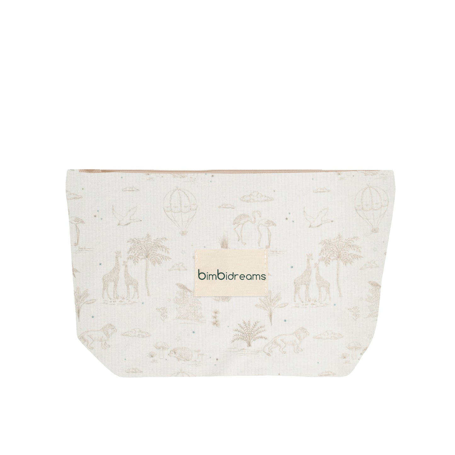 Bolso maternal organizador Noe Blanco Lino 33x22x14