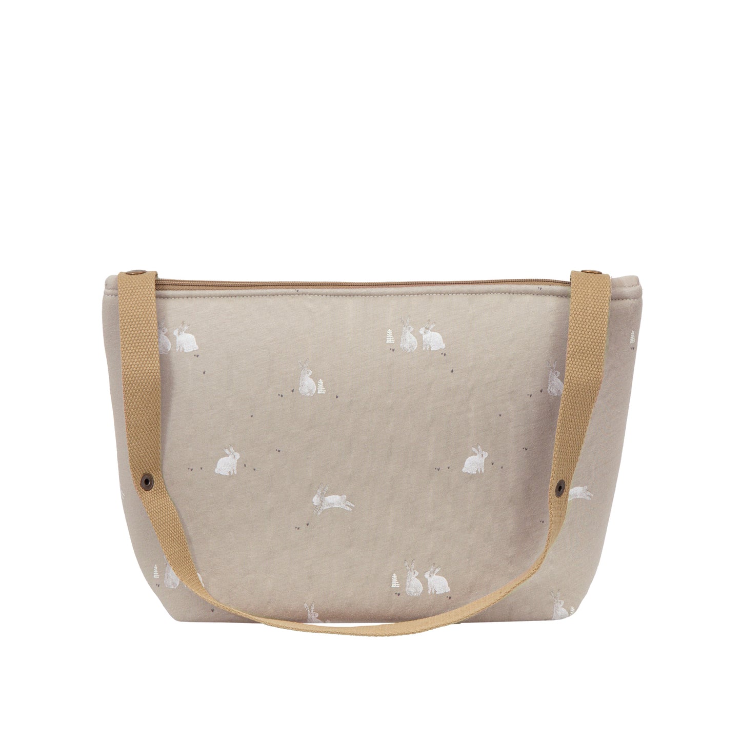 Bolso maternal organizador Bunny GB Gris Beig 33x22x14 2