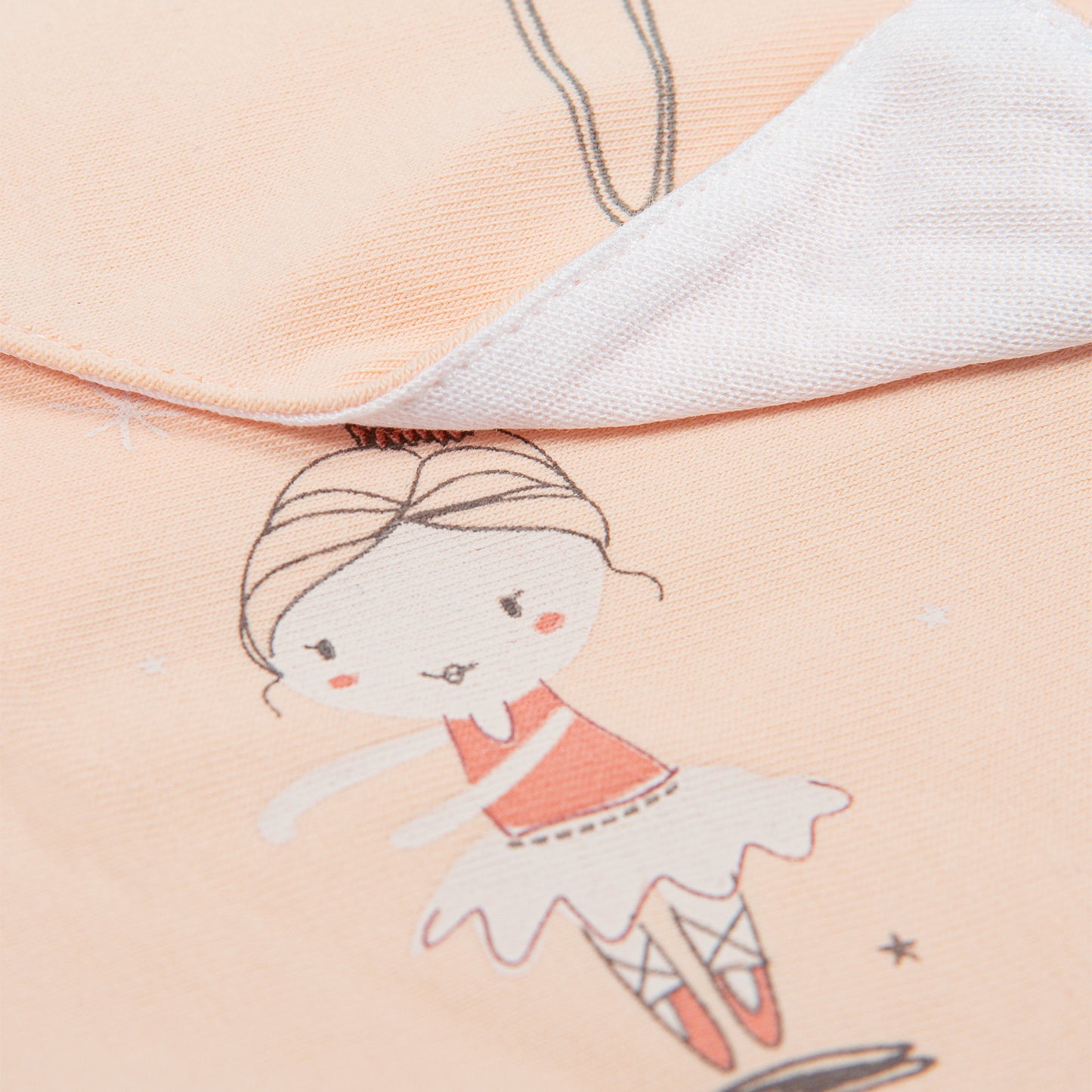 Babero bandana pack 2 Ballet Rosa 43x21 4