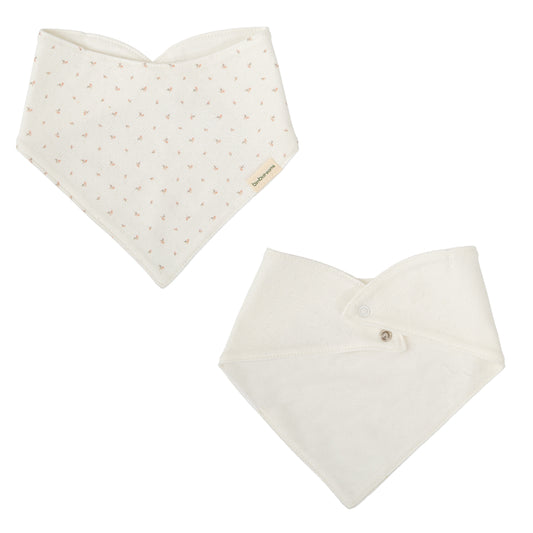 Babero bandana pack 2 Pointille Rosa 43x21 2