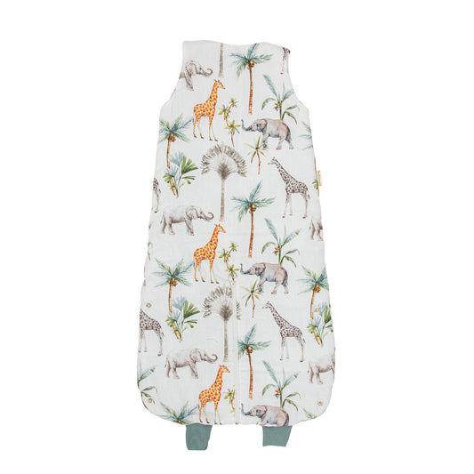 Saco pijama con pies sin relleno África Blanco 90 cm (4-24m) 2