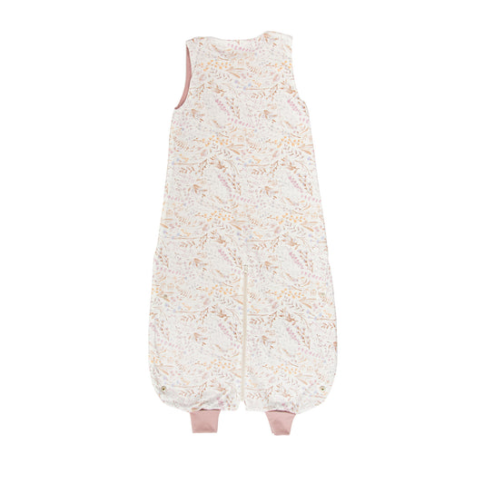 Saco pijama con pies sin relleno Niza Blanco Lila 90 cm (4-24m)