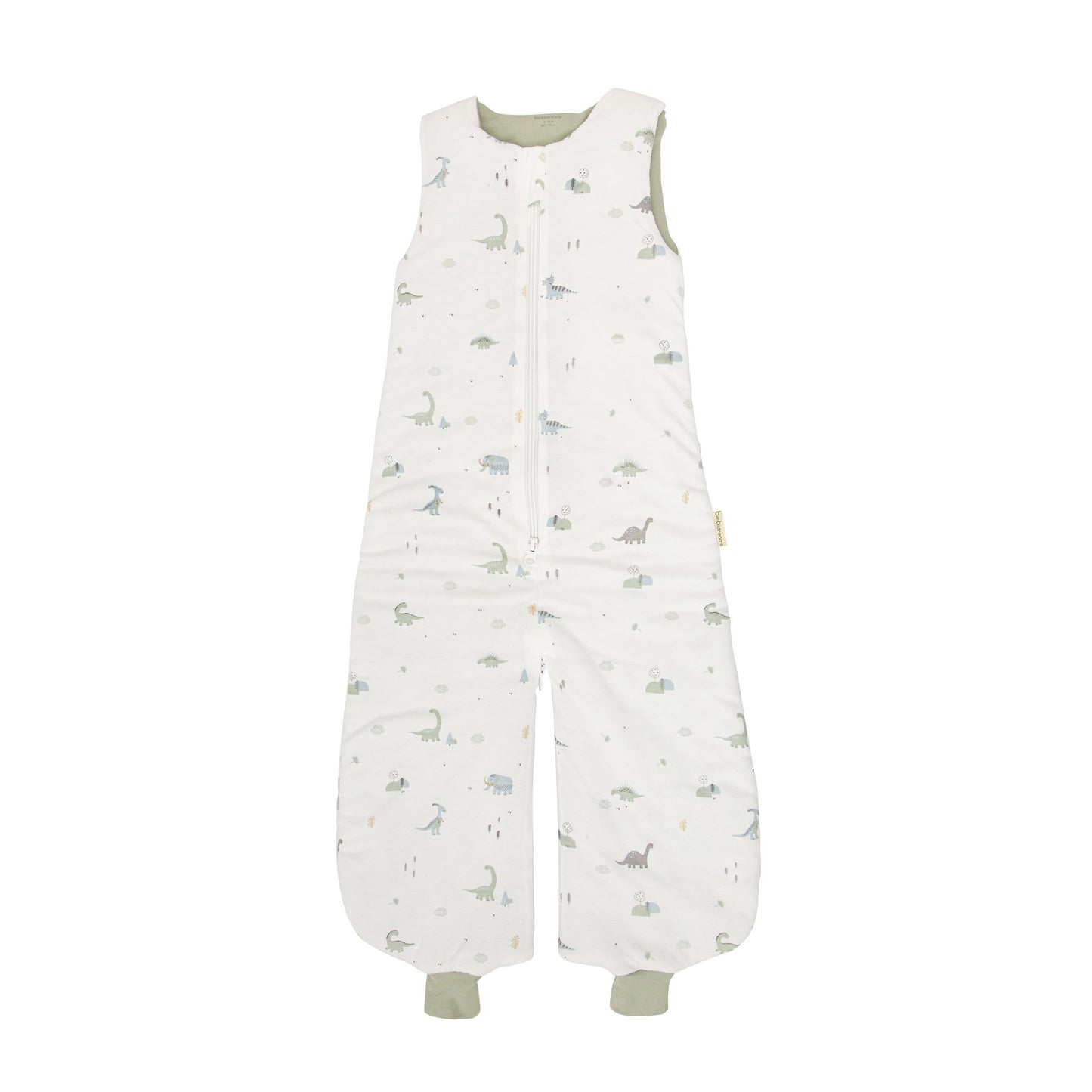 Saco pijama con pies Trex Blanco Verde 90 cm (4-24m)