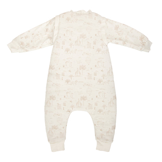 Saco pijama con pies Noe Blanco Lino 75 cm (1-12m)