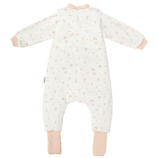 Saco pijama con pies Monet Blanco Rosa 75 cm (1-12m)