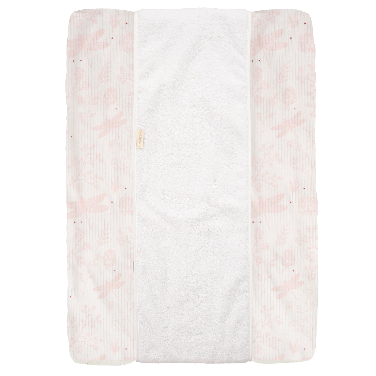 Funda Cambiador Bañera Ajustable - Funda Dafne Blanco Rosa 50x70
