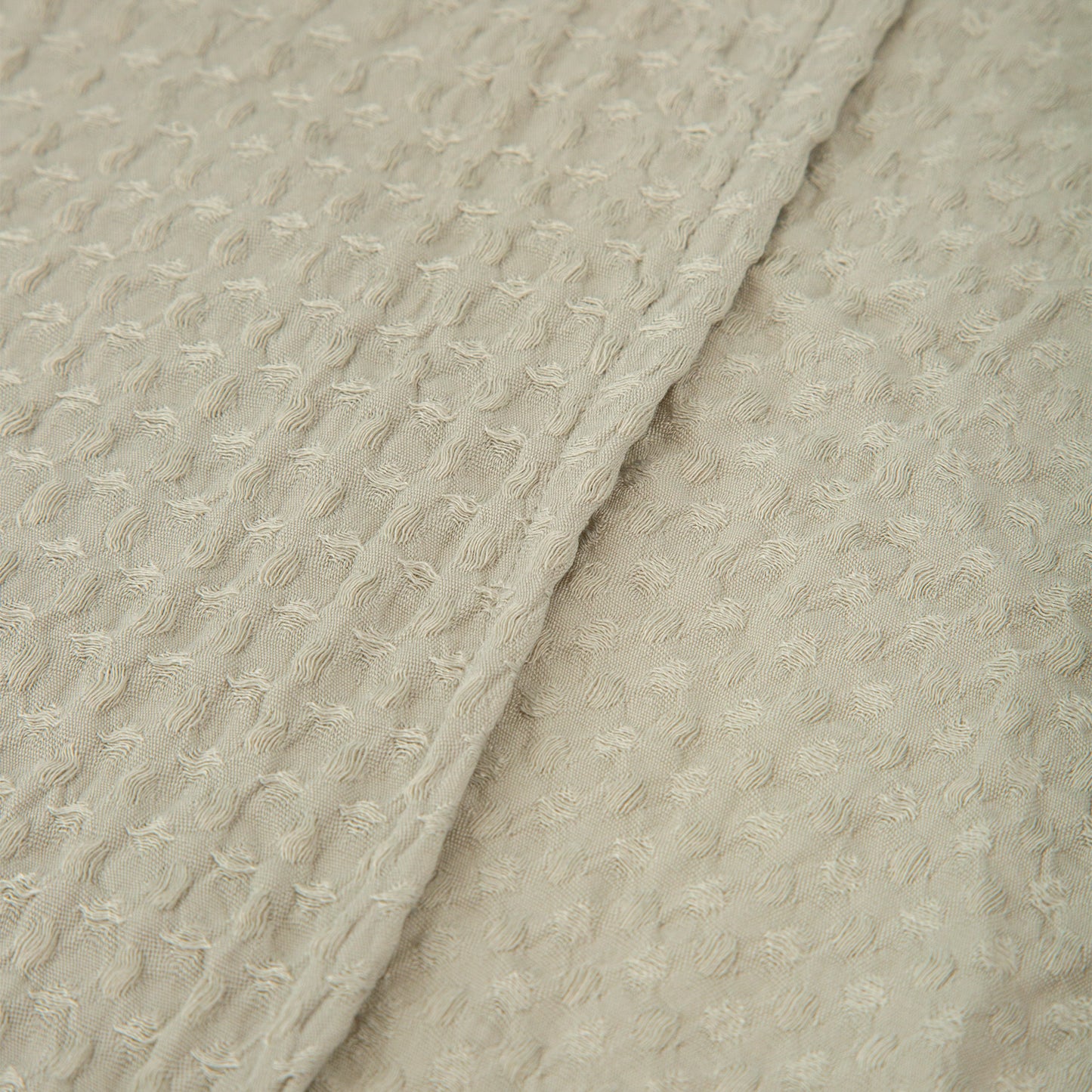 Manta Waffle Basics Verde Musgo 80X110