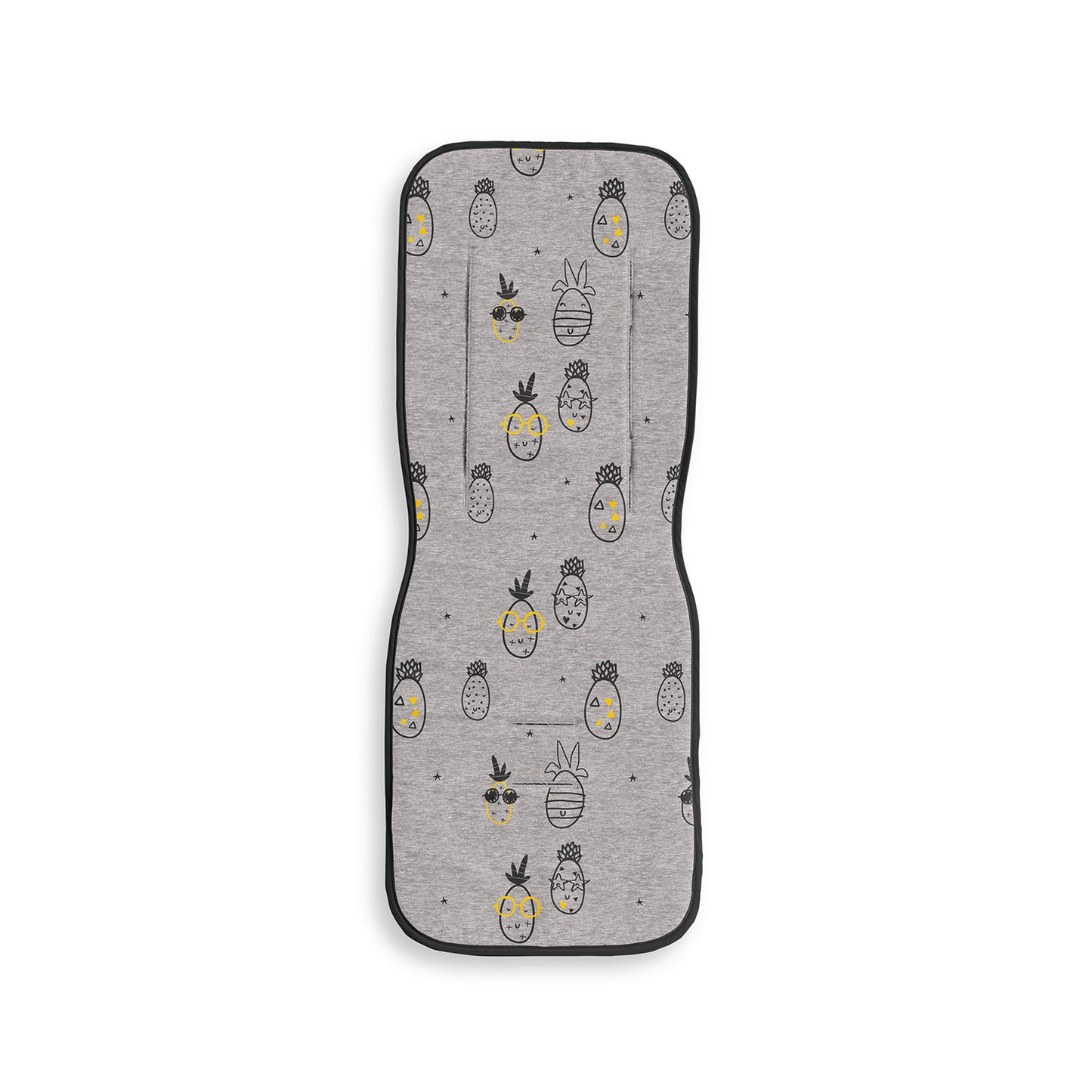 colchoneta silla paseo piqué Piñas Gris Silla recta