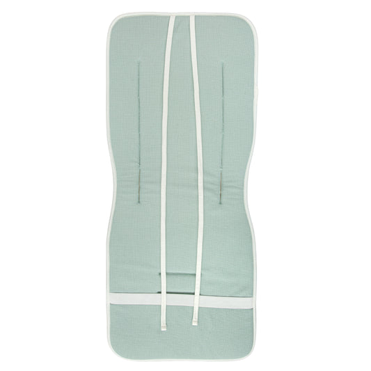 Colchoneta Blue Sky Blanco Verde 35x83