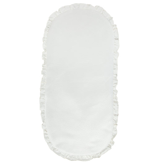 Colchoneta Blue Sky Blanco Verde coche/capazo 40x80