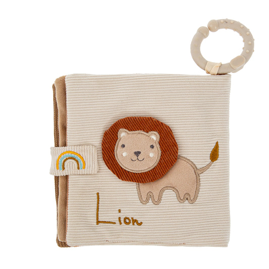 Libro blando de actividades Noe Blanco Lino 11X11