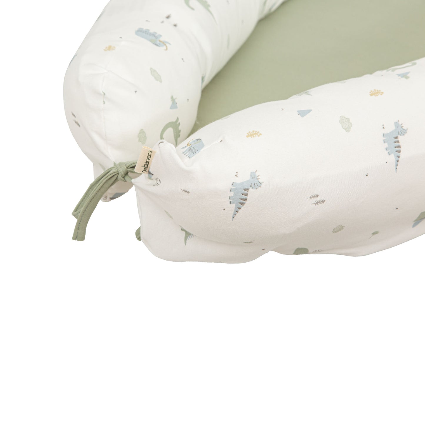 Cuna nido colecho bebé Trex Blanco Verde 60x85x18