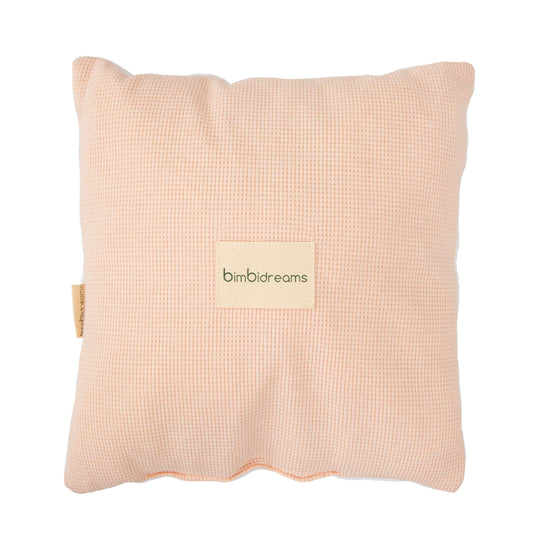 Cojín decorativo bebé Dafne Blanco Rosa 30x30