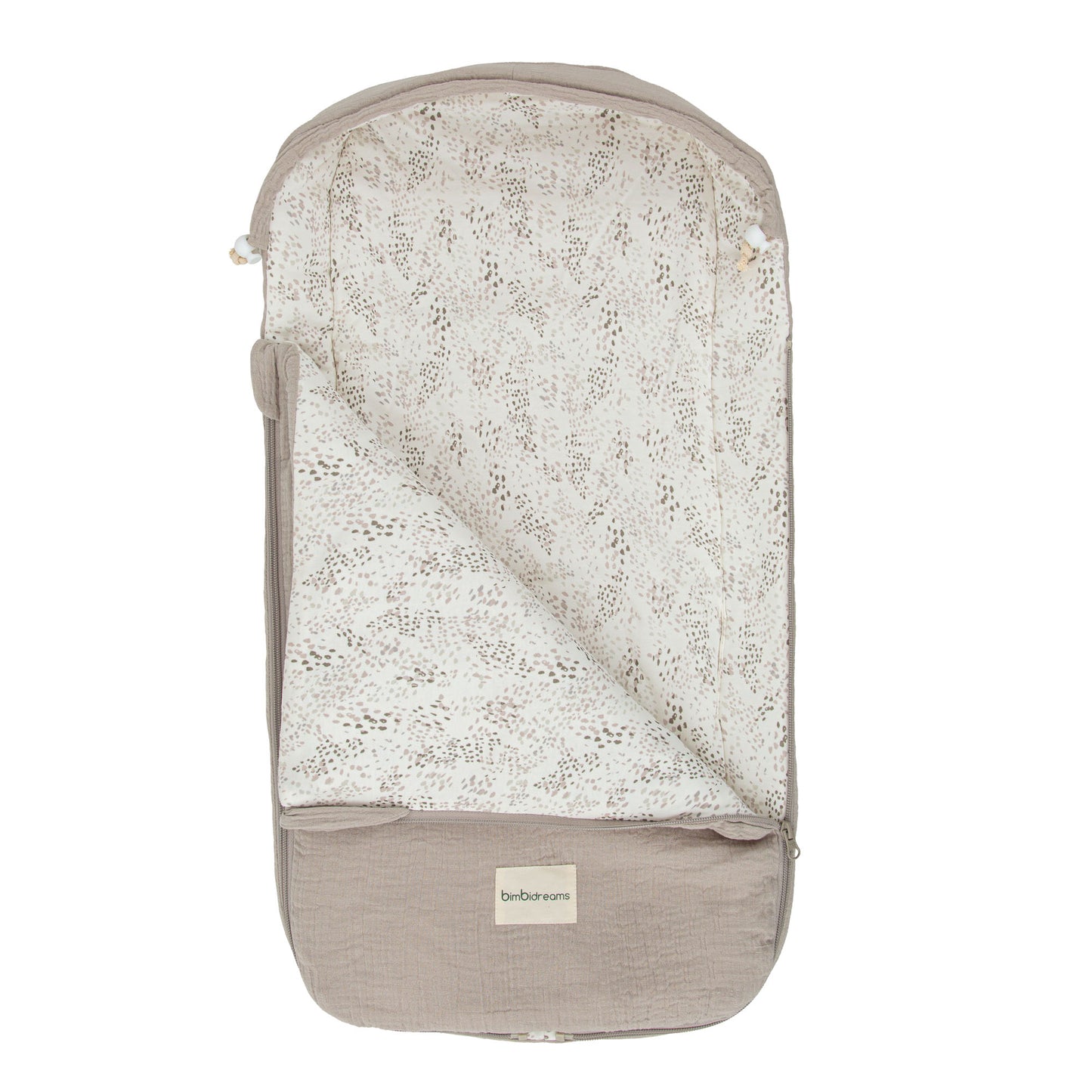 Saco moisés Dots Lino 35x72 3