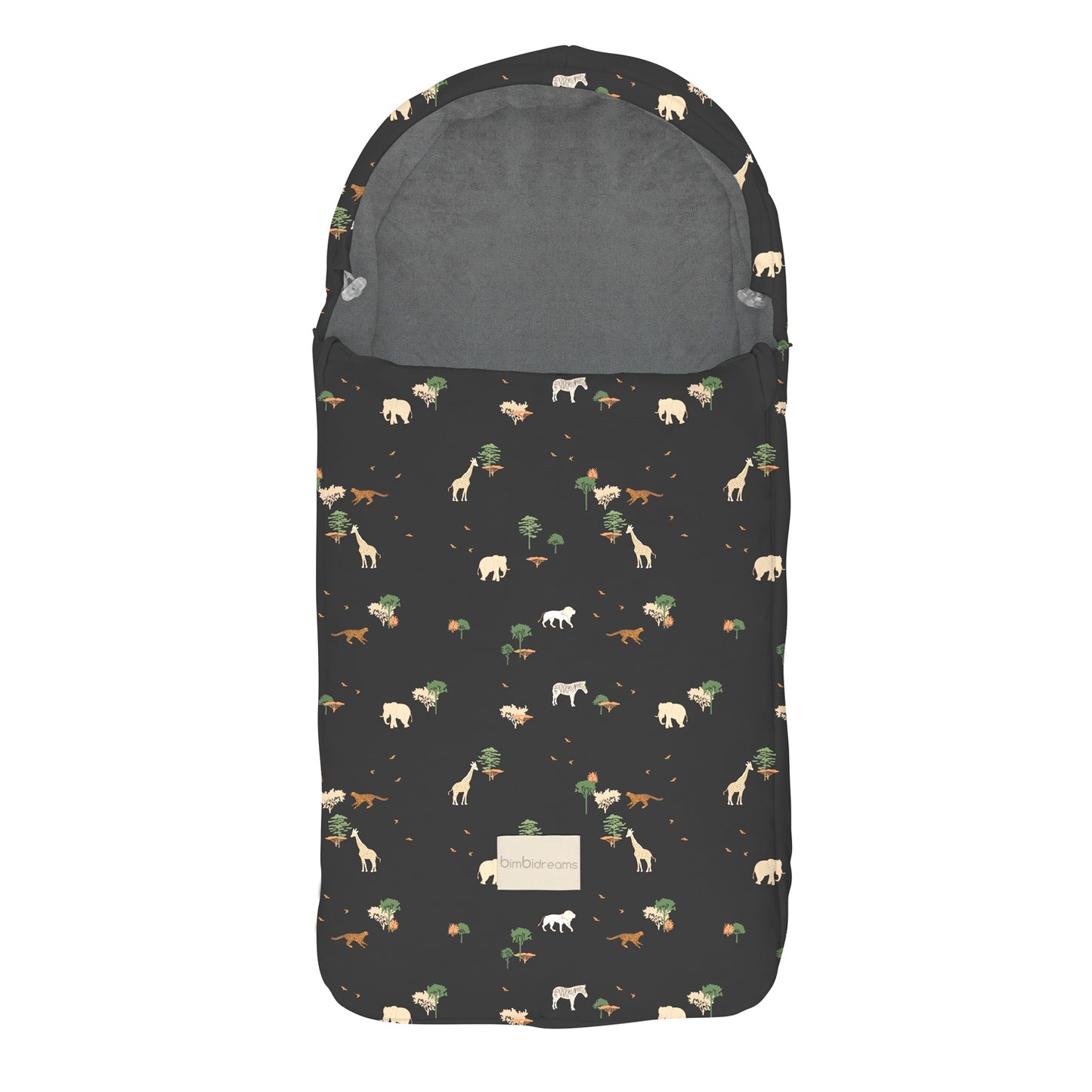 Saco Capazo Universal - Invierno Microlina Masai Marengo 35x72