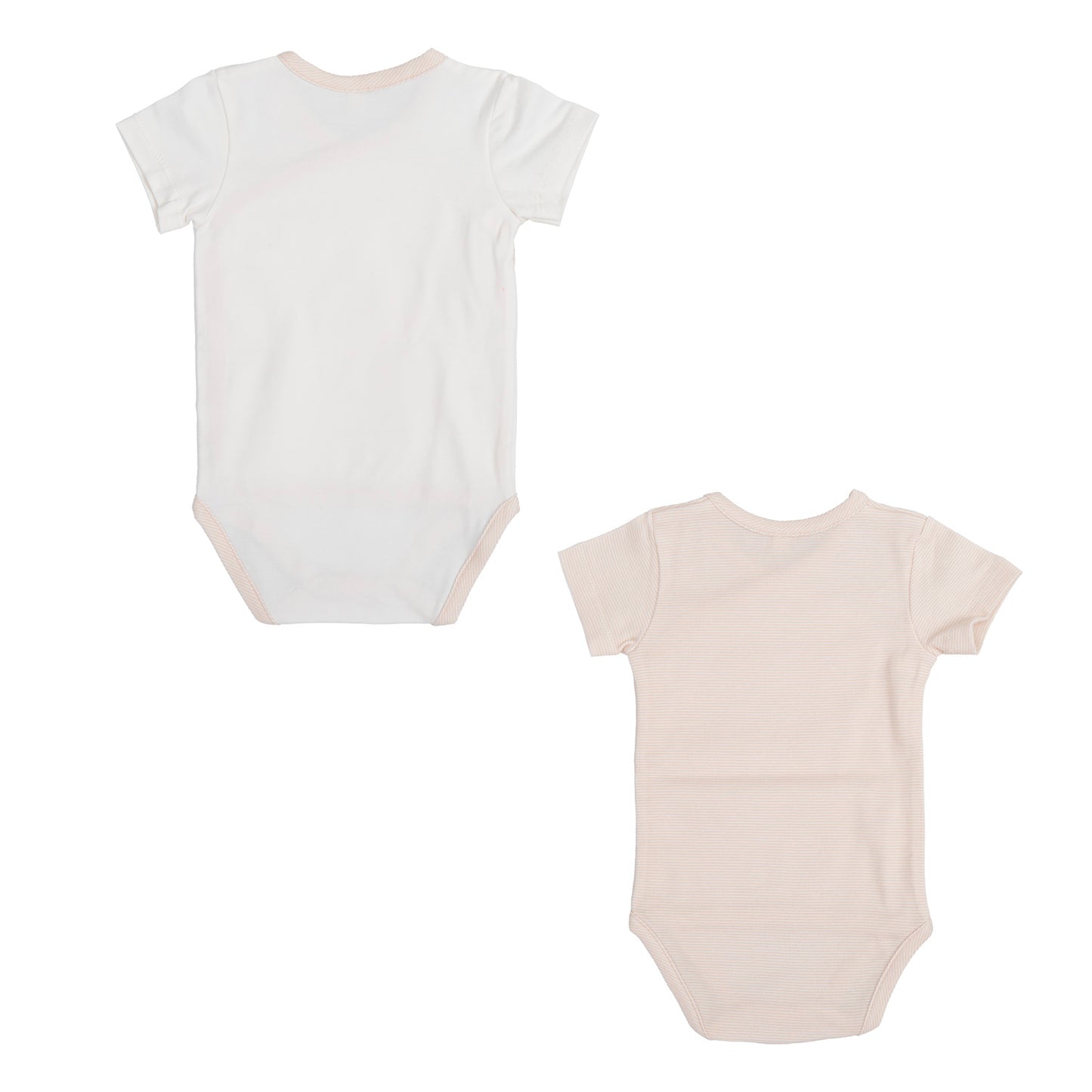 Body bebé manga corta pack 2 nuvola Lino 0-1 Mes 2