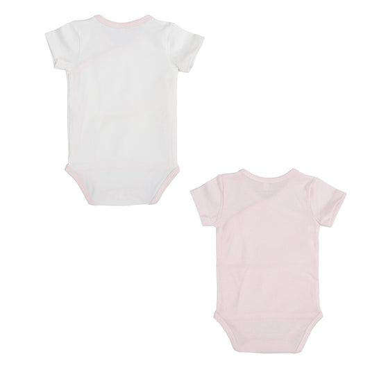 Body bebé manga corta pack 2 nuvola Rosa 0-1 Mes 2