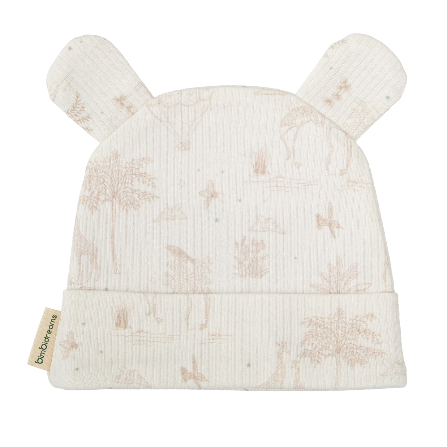 Gorro bebé Noe Blanco Lino 0-1 Mes