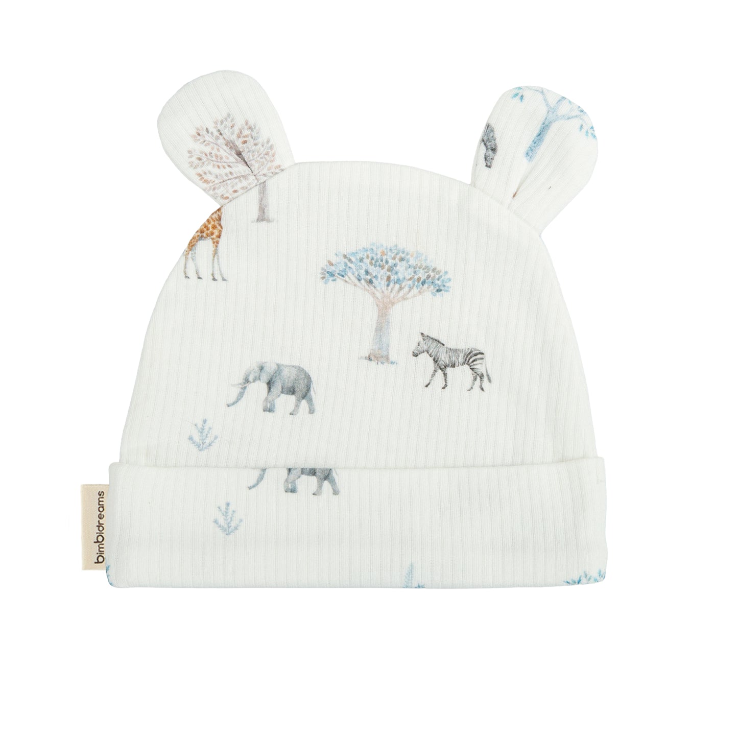 Gorro bebé Tanzania Blanco 0-1 Mes