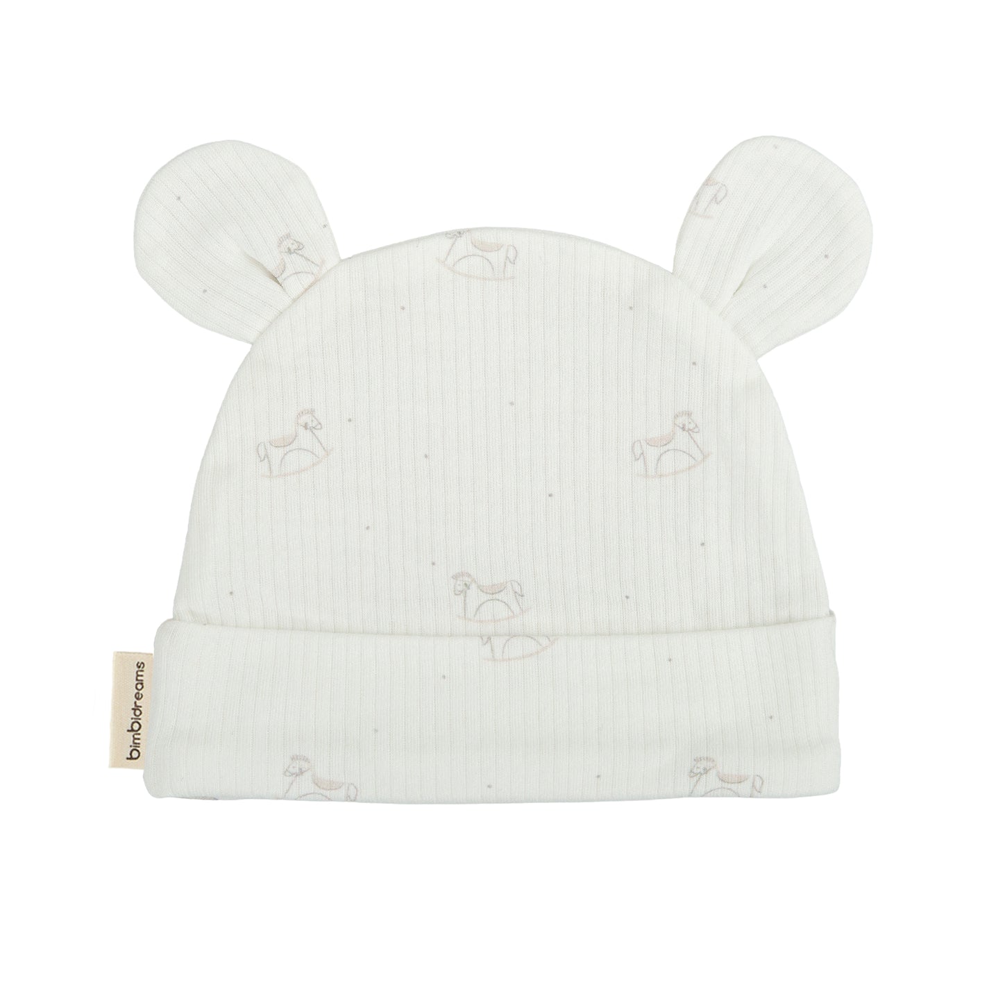 Gorro bebé Toy Blanco Lino 0-1 Mes