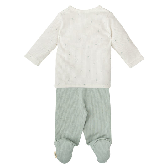 Conjunto jubon y polaina Orion Azul 1-3 Meses 2