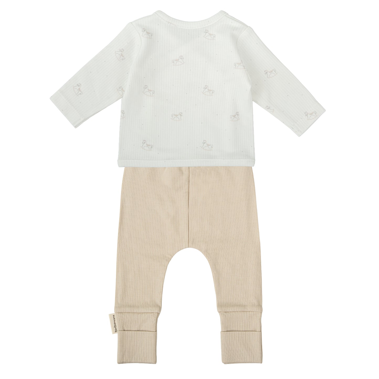 Conjunto jubon y polaina Toy Blanco Lino 0-1 Mes