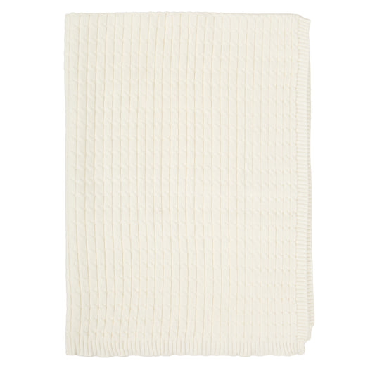 Manta con gorrito de punto - Set Regalo False