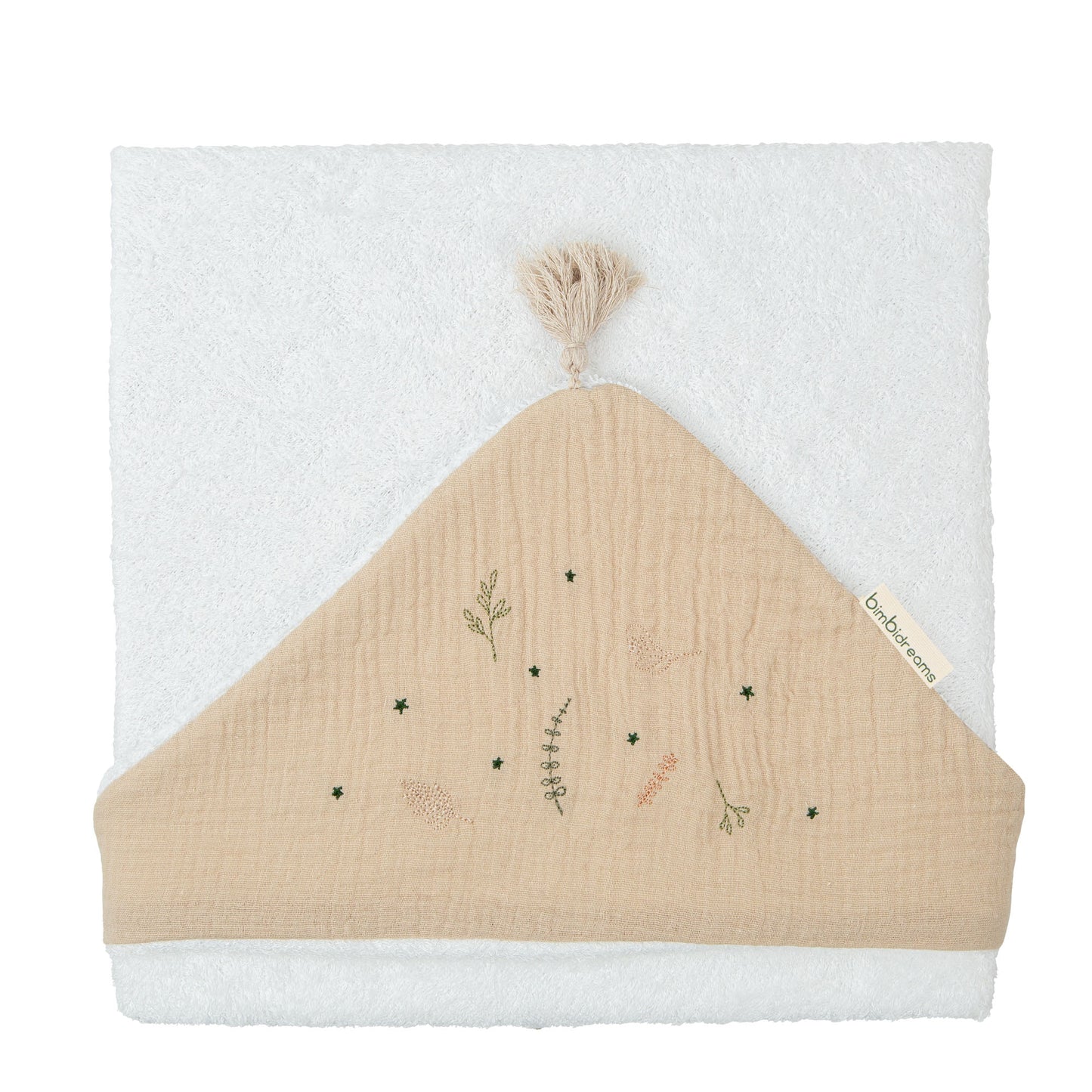 Capa de baño bebé Botanic Beig 100X100