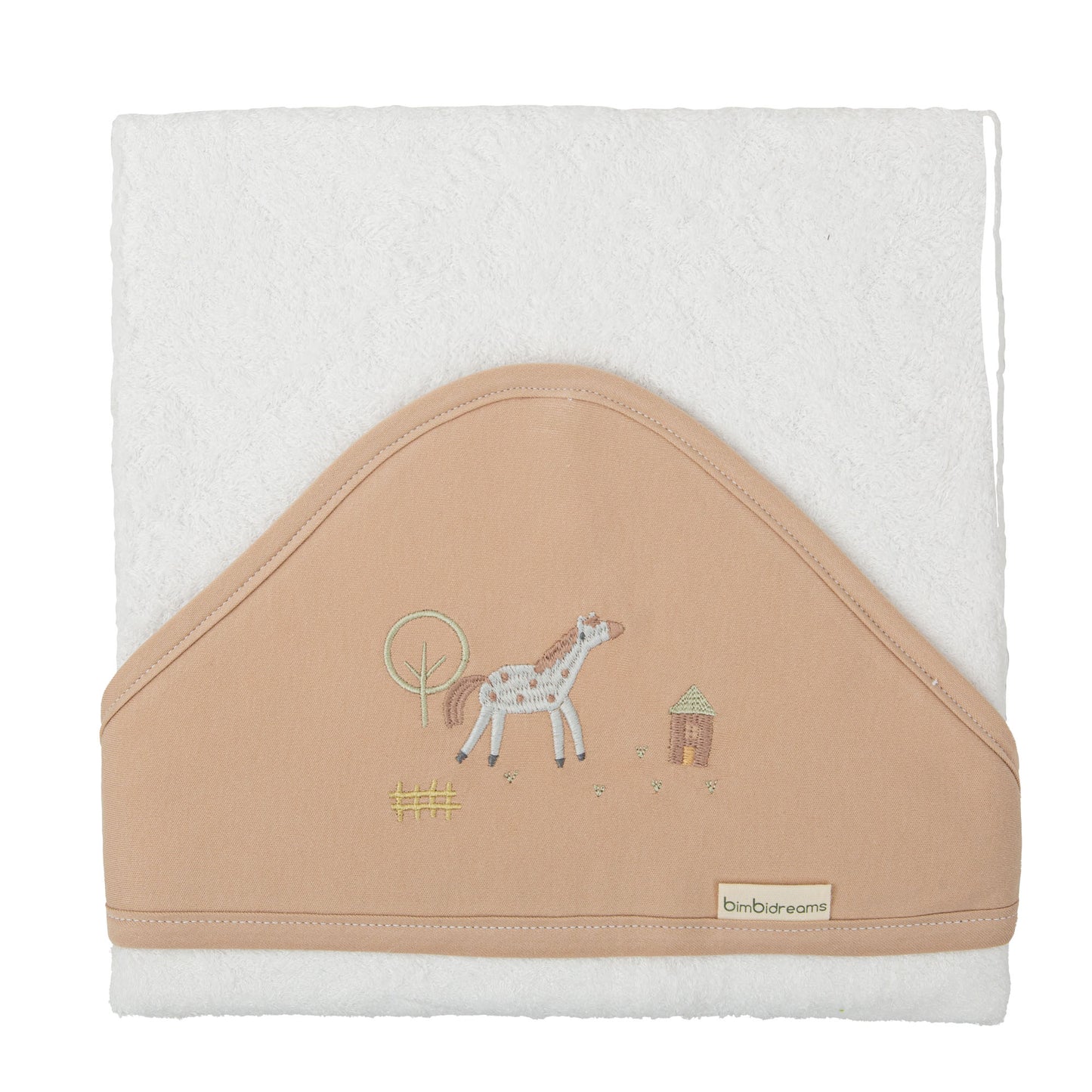 Capa de baño bebé Farm Lino 100X100