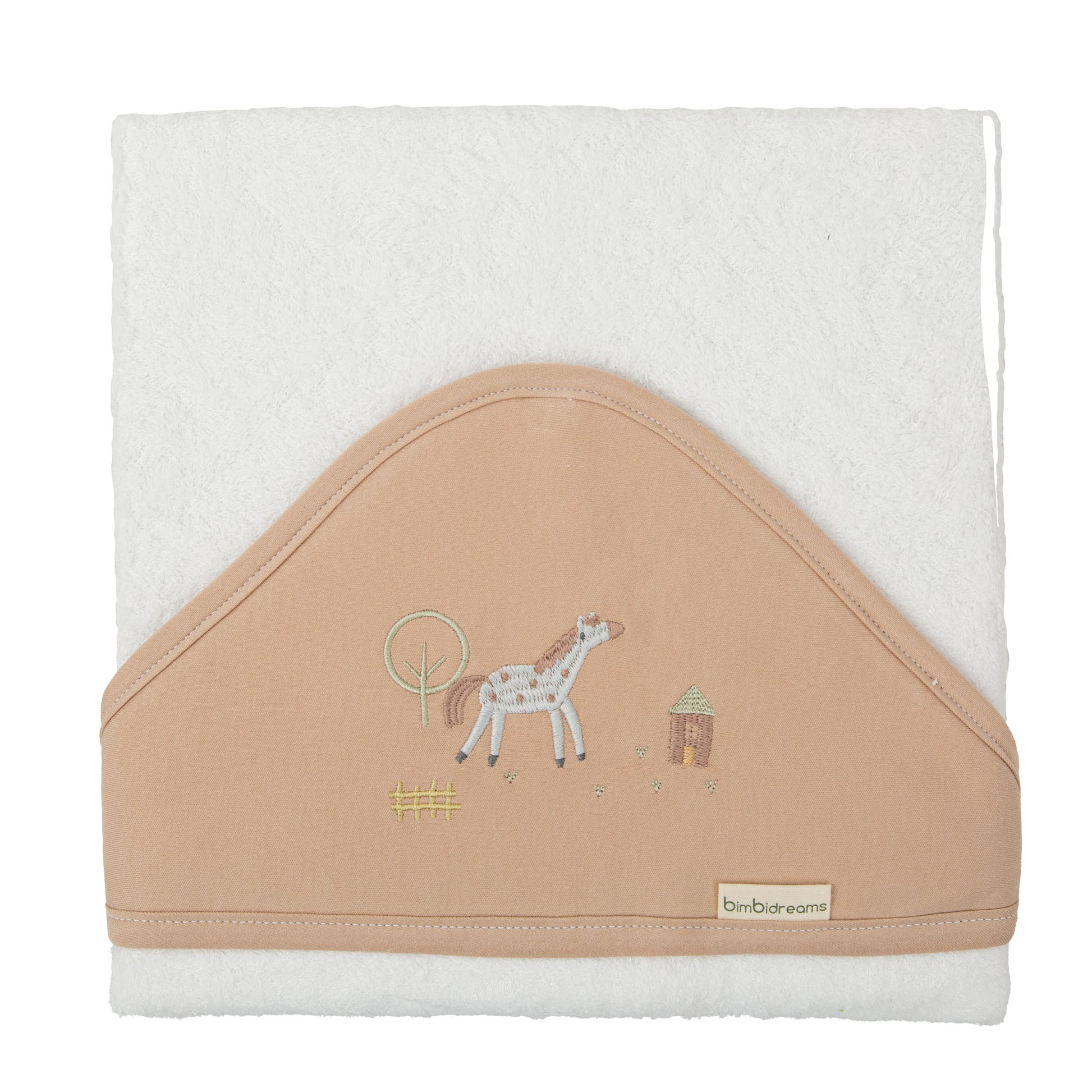 Capa de baño bebé Farm Lino 100X100