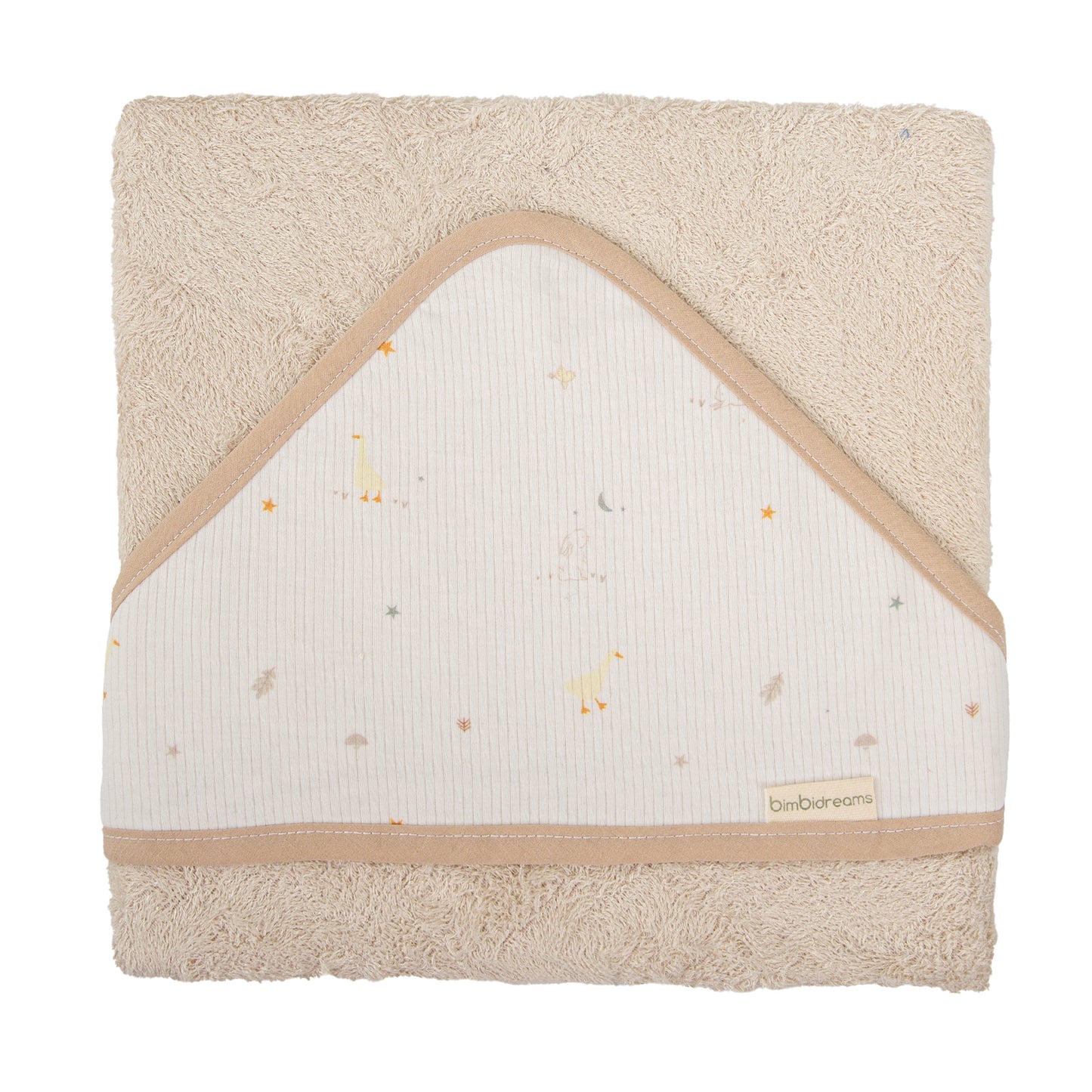 Capa de baño bebé Happy Forest Lino 100X100