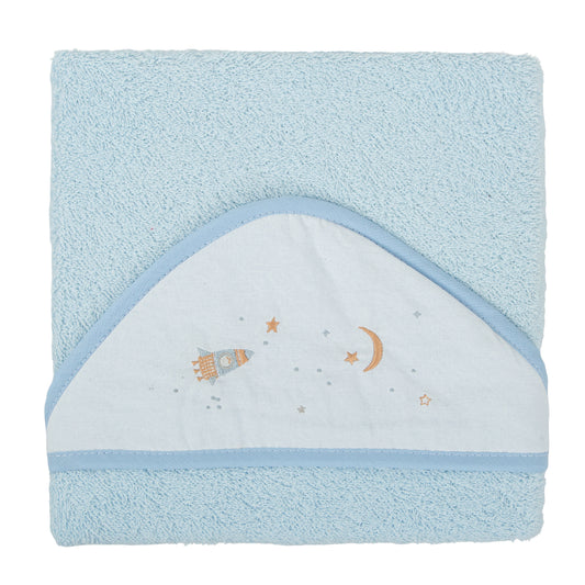 Capa de baño bebé Orbit Azul 100X100