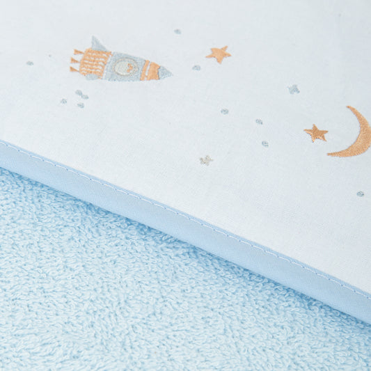 Capa de baño bebé Orbit Azul 100X100