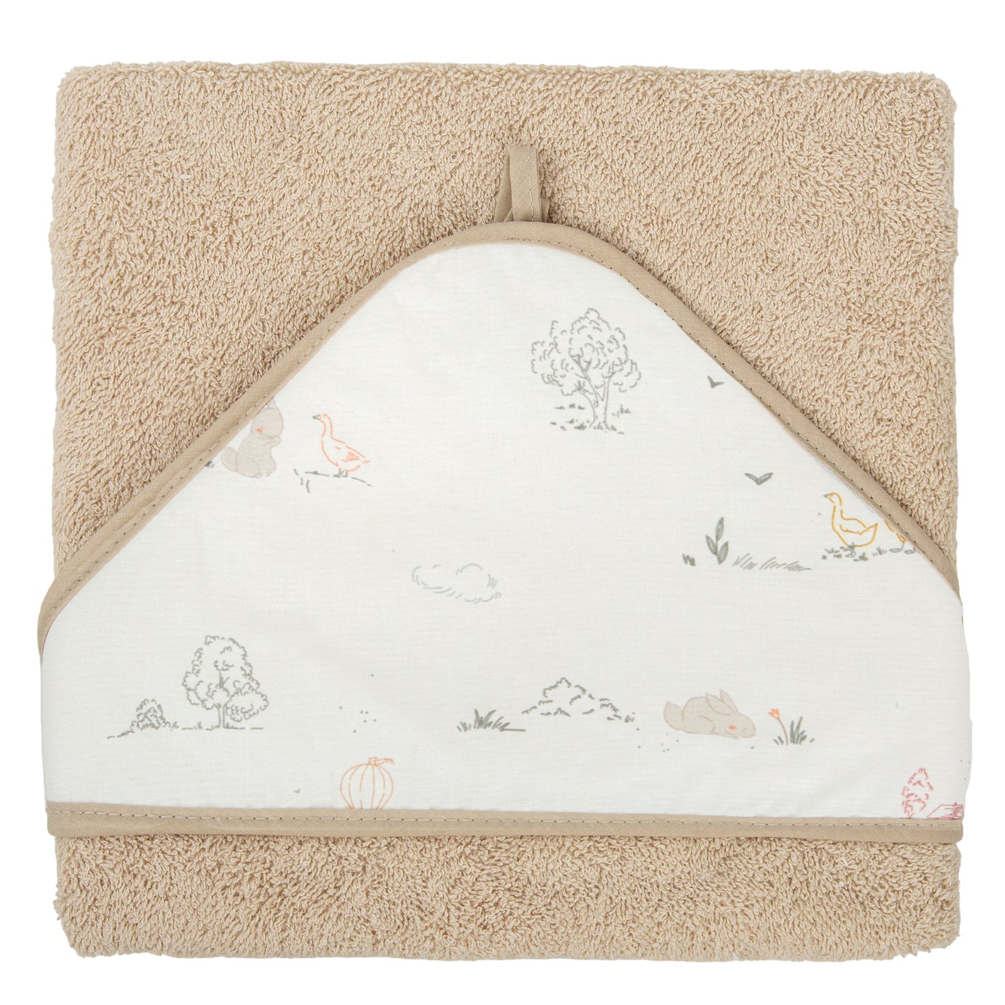 Capa de baño bebé Campo Lino 100X100