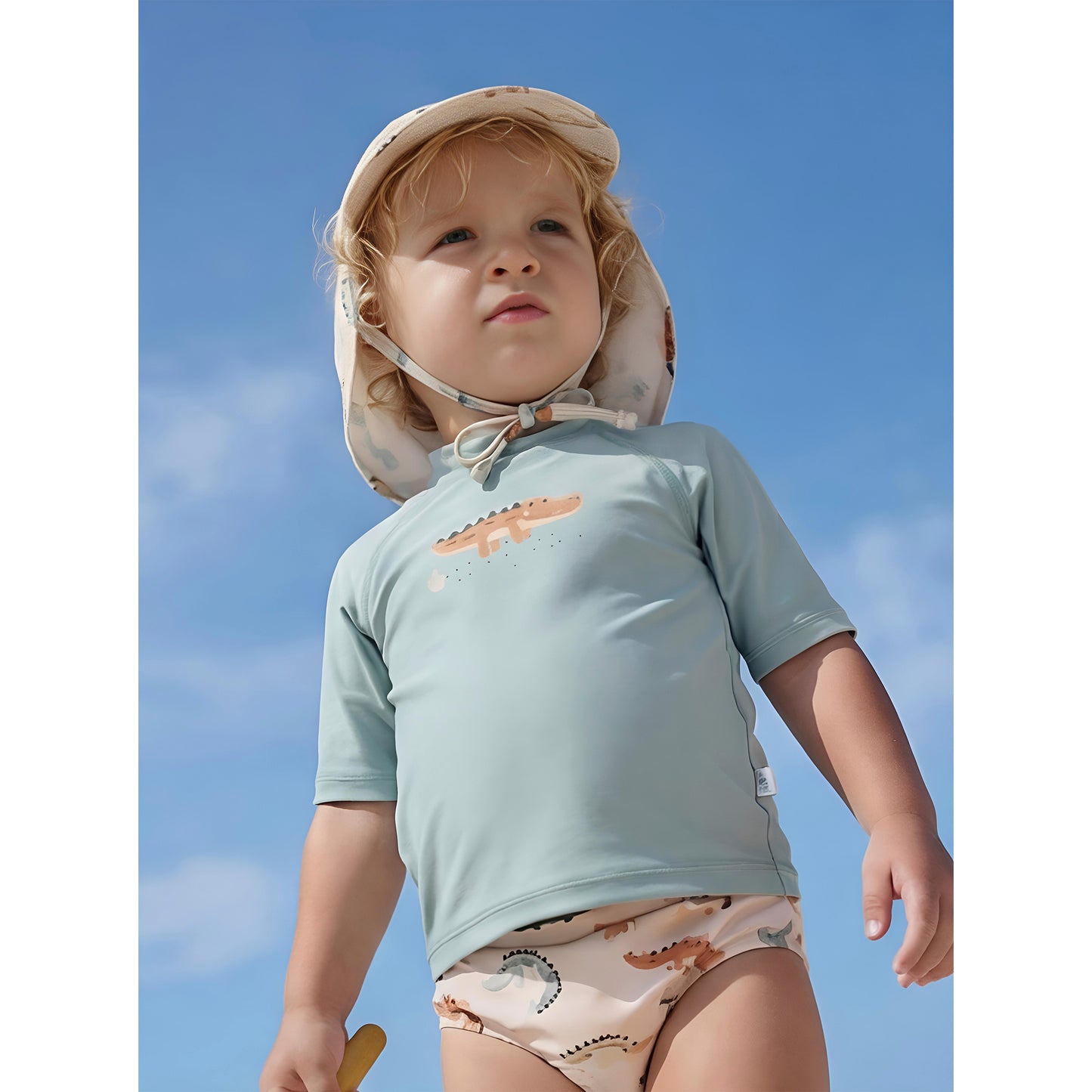 Camiseta con protección solar Caiman Multicolor 6-12m
